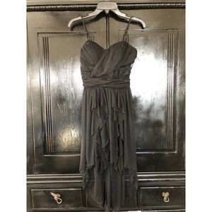 Black High-low Formal Dress